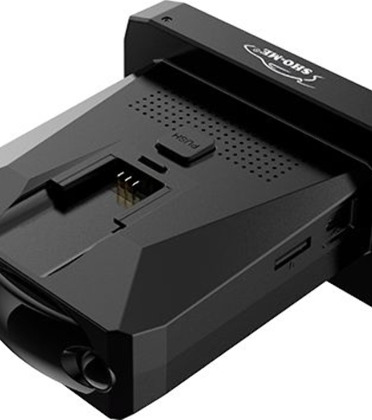 Видеорегистратор Sho-Me Combo Raptor WiFi, 2304x1296, 3', GPS/ГЛОНАСС, Wi-Fi, G-сенсор, датчик движения, GPS-информатор
