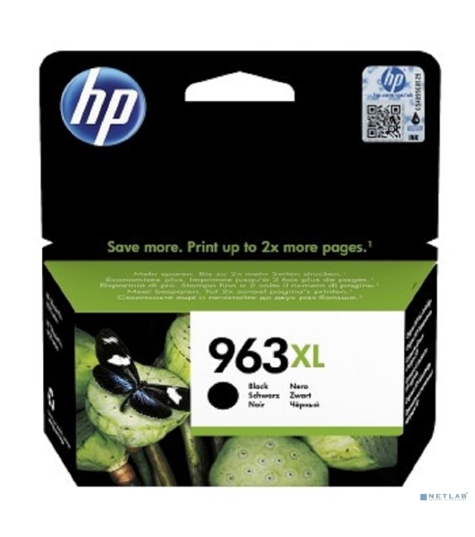 Картридж HP 963XL струйный черный повышенной емкости (2000 стр)