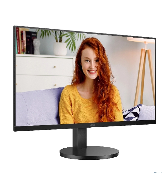 Монитор 27' AOC U27B3AF IPS 3840x2160, 60 Гц, 4 мс, 16:9, 350 кд/м², DP 1.4, HDMI 2.0, 3.5 Jack, Adaptive-Sync, HDR10, динамики (2x2 Вт), черный