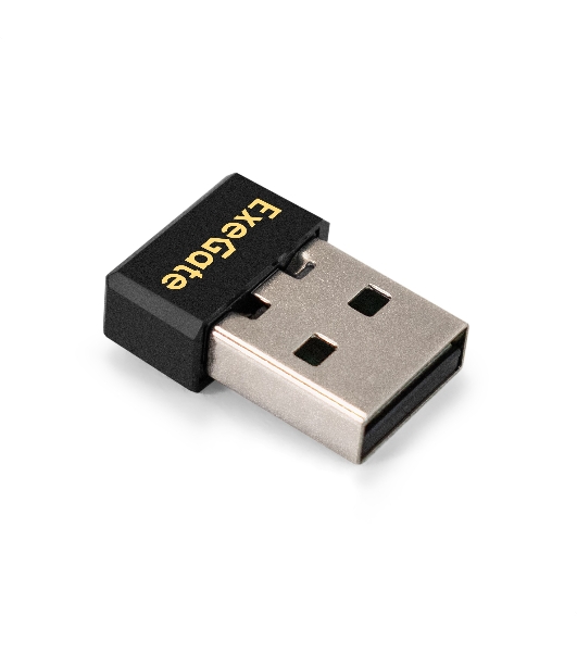 Сетевой адаптер Wi-Fi 4 ExeGate ETL-WN725N-1 (Беспроводной USB адаптер, Wi-Fi N (b/g/n), чипсет Realtek8188, до 150 Мбит/с на 2,4 ГГц, внутренняя антенна, USB 2.0)