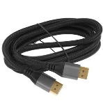 Кабель DisplayPort Cablexpert CC-DP8K-6, v1.4, 1.8м, 20M/20M, нейлоновая оплетка, метал. разъемы, пакет, фото4