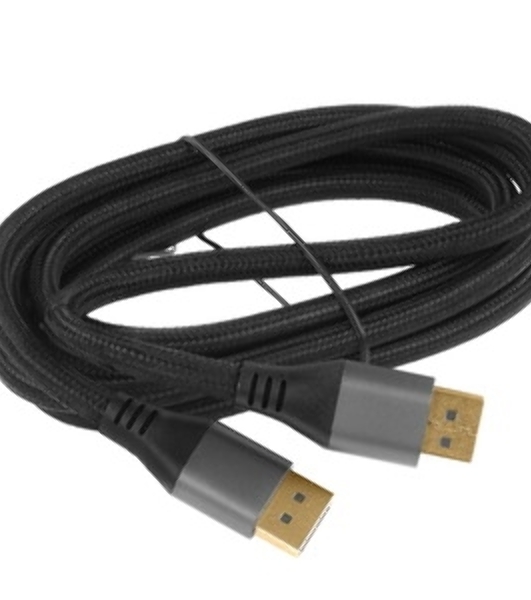 Кабель DisplayPort Cablexpert CC-DP8K-6, v1.4, 1.8м, 20M/20M, нейлоновая оплетка, метал. разъемы, пакет