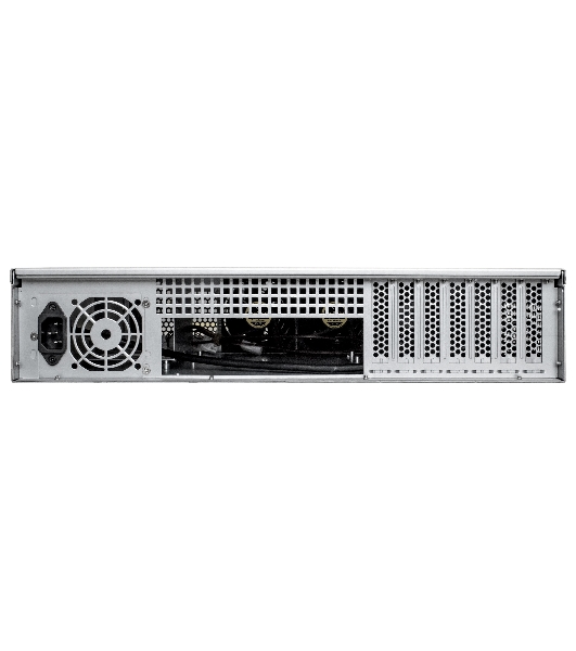 Серверный корпус ExeGate EX293343RUS Pro 2U550-08 (RM 19', высота 2U, глубина 550, БП 1100ADS, 2*USB)