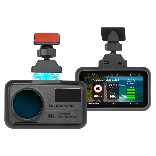 Видеорегистратор с радар-детектором TrendVision Hybrid Signature Real 4K GPS ГЛОНАСС