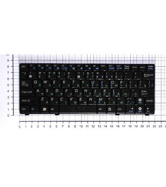 Клавиатура для ноутбука Asus Eee PC 900HA T91 T91MT 900SD Черная