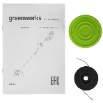 Триммер аккумуляторный GREENWORKS G40LT30, 40 В, 4 Ач без аккумулятора, без ЗУ, фото19