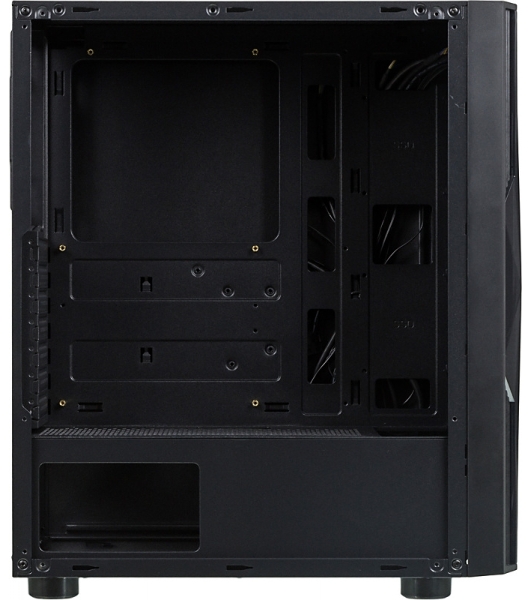 Компьютерный корпус Aerocool/Formula F-3401 (V1) черный без БП ATX 3x120мм 2xUSB 2.0 1xUSB 3.0 audio bott PSU