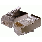 Коннектор LANMASTER RJ45 STP 8P8C, универсальный, cat.6A, 100 шт., фото4