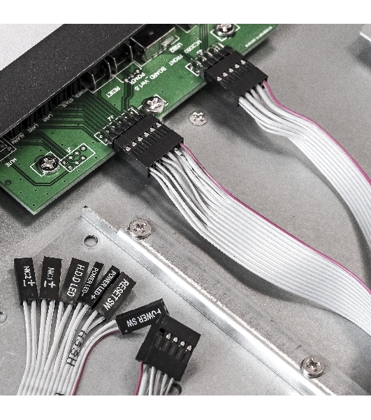 Серверная платформа ExeGate EX292416RUS Pro 2U550-HS08 RM 19', высота 2U, глубина 550, Redundant БП 2x1000W, 8xHotSwap, USB