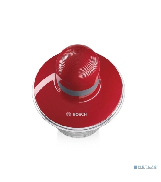 Измельчитель электрический Bosch MMR08R2 0.8л. 400Вт красный