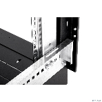 Шкаф коммутационный ЦМО ШТК-М-18.6.6-1ААА-9005 18U 600x600 мм пер. дв. стекл задн. дв. стал.лист 2 бок. пан. направл. под закл.гайки 270 кг черный, фото10
