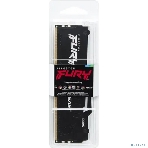 Оперативная память Kingston Fury Beast, DDR5, 16Gb (1x16Gb), 5600MHz, CL36, DIMM, с радиатором, RGB, черный, фото2
