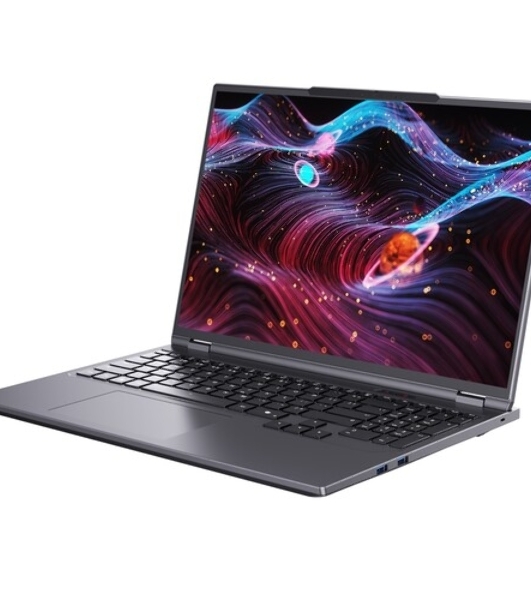 Ноутбук CHUWI GameBook 16'(2560x1600 IPS (300Hz) )/AMD Ryzen 9 9955HX(2.5Ghz)/32768Mb/1024SSDGb/noDVD/Ext:NVIDIA GeForce RTX 5070 Ti(12288Mb)/Cam/BT/WiFi/80WHr/war 1y/2.3kg/Grey/Win11PRO + мышь