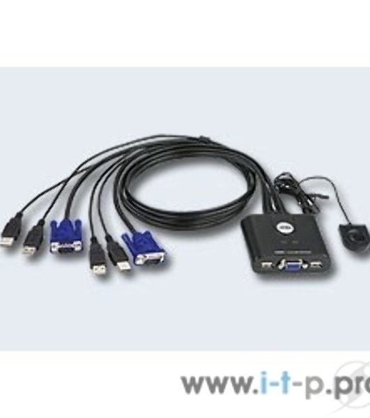 Переключатель ATEN CS22U-(A7) переключатель 2 PORT USB KVM SWITCH