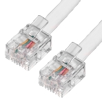 Телефонный шнур Greenconnect удлинитель для аппарата 5.0m GCR-TP6P4C-5.0m, 6P4C (джек 6p4c - jack 6p4c) белый Greenconnect Телефонный шнур удлинитель для аппарата 5.0m GCR-TP6P4C-5.0m, 6P4C (джек 6p4c - jack 6p4c) белый, фото7