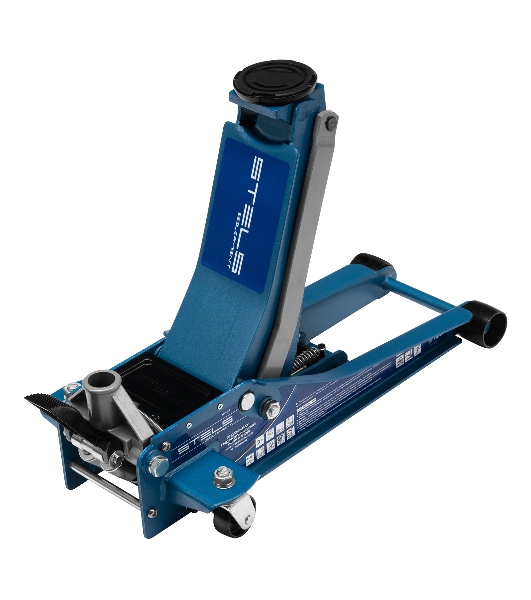 Домкрат гидравлический подкатной Stels QUICK LIFT 51137 быстр, подъем, 3 т
