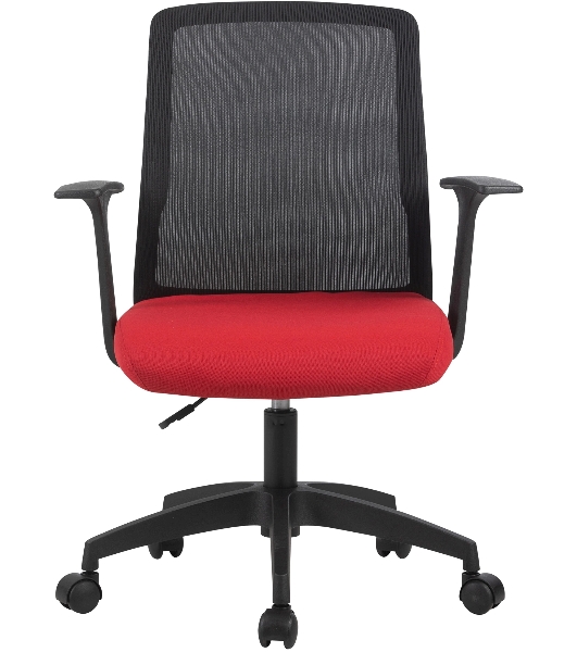 Кресло Cactus CS-MC222-BKRD черный, сетка