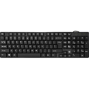 Клавиатура проводная Defender Accent SB-720, USB, черный