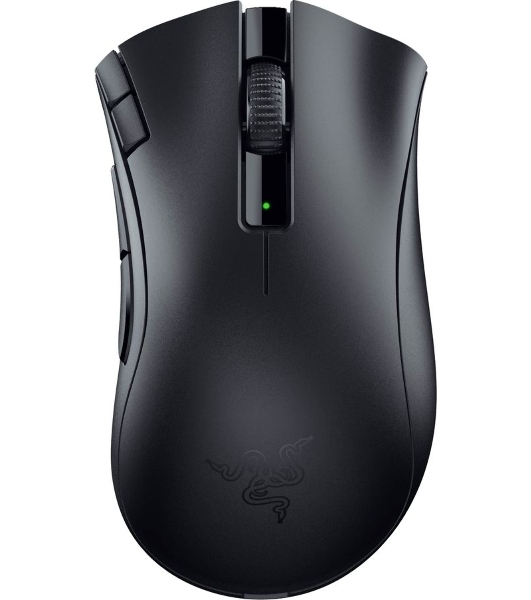 Мышь беспроводная Razer DeathAdder V2 X Hyperspeed черный, 14000 dpi, радиоканал, Bluetooth, USB, кнопки - 7