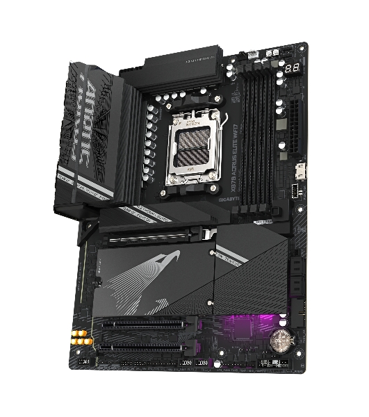 Материнская плата Gigabyte X870 A ELITE WIFI7, AM5, AMD X870, 4xDDR5, 4xSATA, 4xM.2, 1xPCI-E 5.0 x16, 1xPCI-E 4.0 x4, 1xPCI-E 3.0 x2, 1xHDMI, 1x 2.5Gb LAN, 4xUSB-A 3.2 Gen 1, 2xUSB-A 3.2 Gen 2, 4xUSB-A 2.0, 2xUSB-C 4.0, 2x3.5 мм, 7.1, ATX