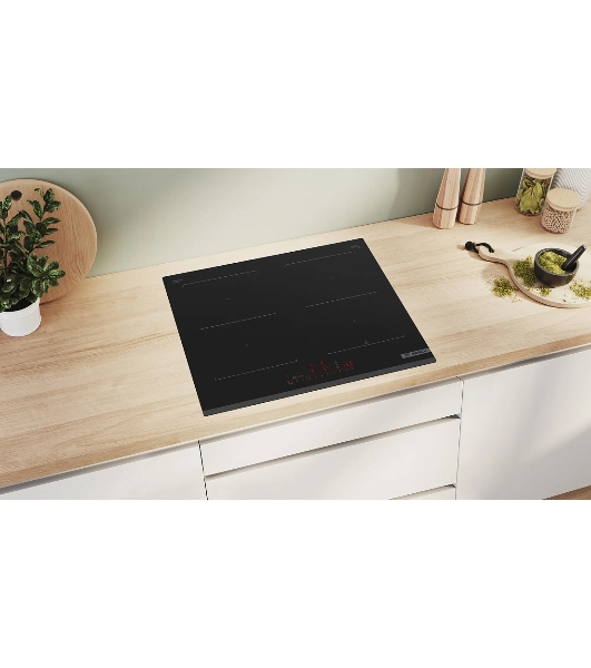 Индукционная варочная панель Bosch PVQ631HC1E черный