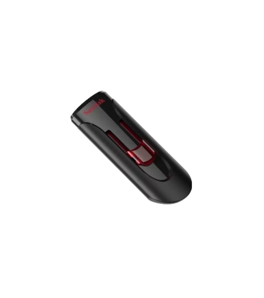 Флешка USB SanDisk CZ600 Cruzer Glide (SDCZ600-256G-G35), 256Gb, USB 3.0, R/W 100/20, черный