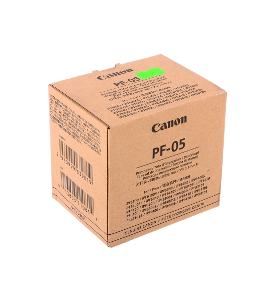 Печатающая головка Canon PF-05 многоцветный для Canon iPF6300, iPF6300S, iPF6350, iPF6400, iPF6400S, iPF6400SE, iPF6450, iPF8300, iPF8300S, iPF8400, iPF8400S, iPF8400SE, iPF9400, iPF9400S