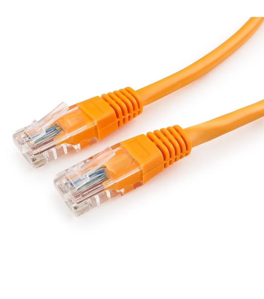 Патч-корд UTP Cablexpert PP12-1.1.5M/O кат.5e, 1.5 м, литой, многожильный (оранжевый)