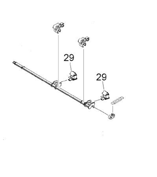Ролик захвата бумаги из кассеты Canon iR-1430/1435 (FL0-3259)