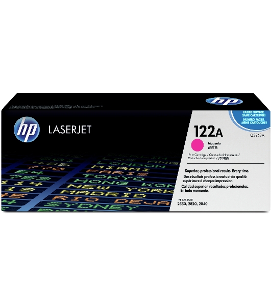 Картридж лазерный HP Q3963A пурпурный для Color LaserJet 2550 4000 стр.