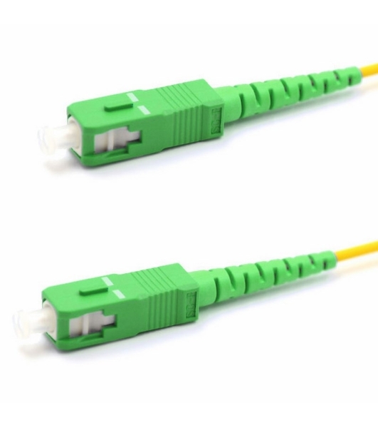 Патч-корд оптический соединительный Rexant (SM), 9/125 (OS2), SC/APC-SC/APC, (Simplex), LSZH, 20м