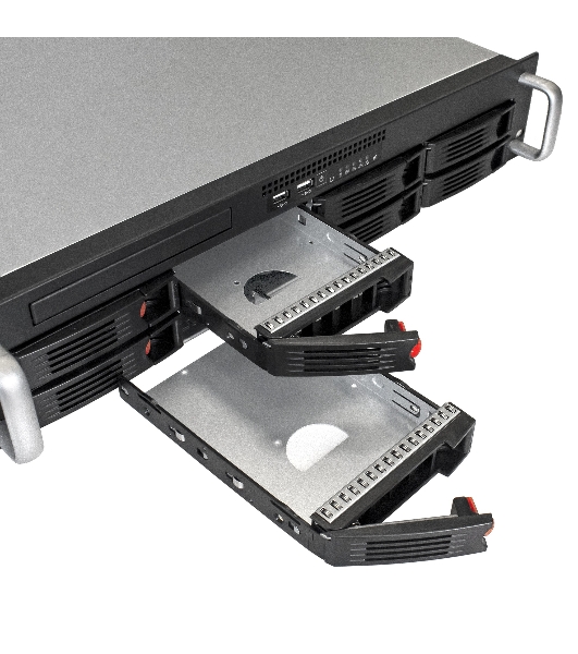 Серверная платформа ExeGate EX292416RUS Pro 2U550-HS08 RM 19', высота 2U, глубина 550, Redundant БП 2x1000W, 8xHotSwap, USB