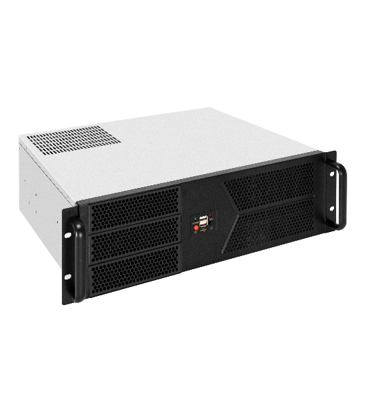 Серверный корпус ExeGate Pro 3U400-07 (RM 19', высота 3U, глубина 400, БП 1000RADS, 2*USB)