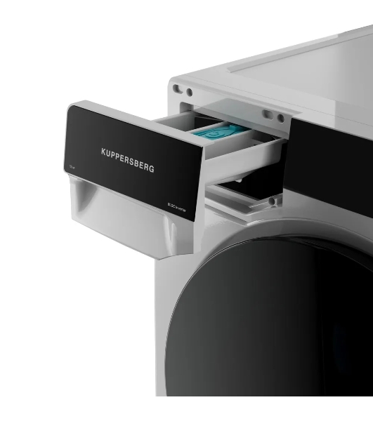 Стиральная машина Kuppersberg WM 590 W белая, загрузка фронтальная 12кг, 1200 об/мин., класс: A+++
