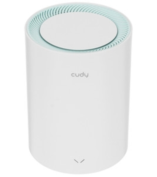 Бесшовный Mesh роутер Cudy M1300 (M1300 2-PACK) AC1200 10/100/1000BASE-TX/Wi-Fi белый (упак.:2шт)