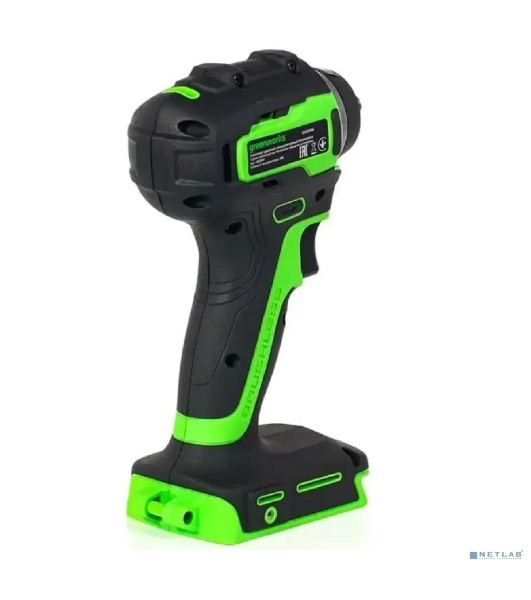 Гайковерт Greenworks G24IW200 аккум. патрон:квад.3/8' (3803607CUB)