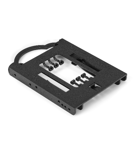 Салазки (переходник) ExeGate HD-2T3P-NF125 для безвинтового крепления HDD/SSD 2.5' в отсек 3.5' пластиковые