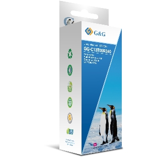 Чернила G&G GG-C13T00R340 пурпурный70мл для Epson EcoTank 7700/7750