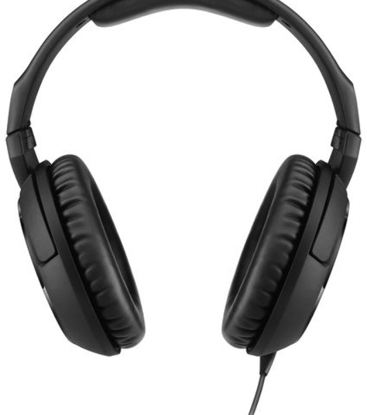 Проводные наушники Sennheiser HD 200 PRO черный, полноразмерные, jack 3.5 мм + 6.3 мм