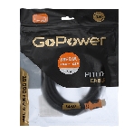 Кабель GoPower HDMI (M)-HDMI (M) 5.0M 00-00027310 черный, фото3