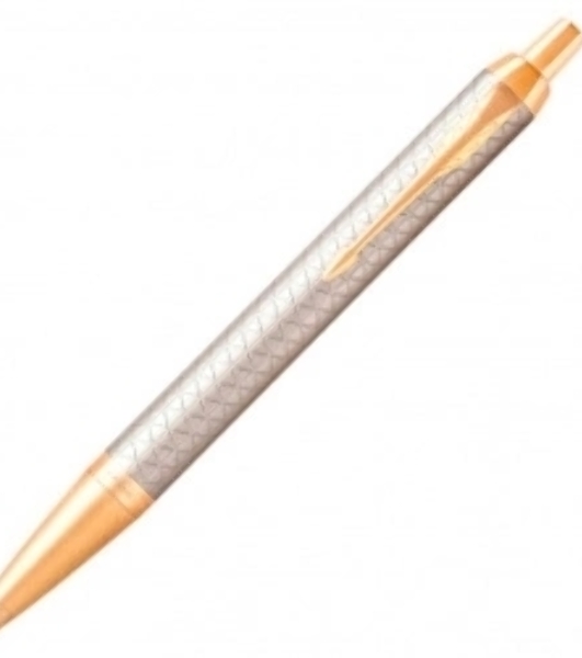Ручка шариковая Parker IM Premium K323 (CW1931687) Grey GT, M, синие чернила, подарочная коробка