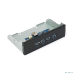Планка USB 3.0 на переднюю панель 5.25' Gembird FP5.25-USB3-4A, 4xUSB-A 3.0, USB, фото7