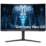 Монитор Samsung 32' Odyssey Neo G8 S32BG850NMXUE белый VA LED 1ms 16:9 HDMI полуматовая HAS Piv 350cd 178гр/178гр 3840x2160 240Hz DP 4K USB 8.9кг, фото4