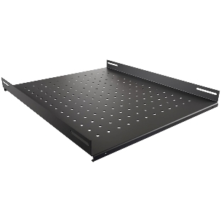 Полка стационарная NTSS NTSS-FS-H-600-BL 1U нагр.:100кг. 19' 350мм черный (упак.:1шт)