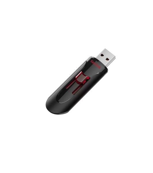 Флешка USB SanDisk CZ600 Cruzer Glide (SDCZ600-256G-G35), 256Gb, USB 3.0, R/W 100/20, черный
