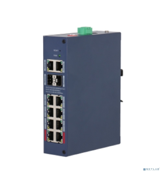 Коммутатор Dahua DH-CHS4212-8GT-110, 8×1 Гбит/с + 2×1 Гбит/с + 2×1 Гбит/с SFP, управляемый