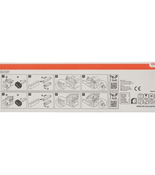 Картридж лазерный Oki C831/841 черный 10K
