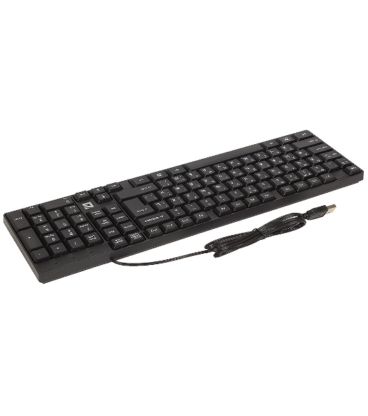Клавиатура проводная Defender Accent SB-720, USB, черный
