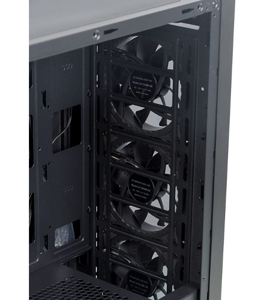 Компьютерный корпус Aerocool/Formula F-3401 (V1) черный без БП ATX 3x120мм 2xUSB 2.0 1xUSB 3.0 audio bott PSU
