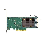 Адаптер SAS 9500-16i SGL (05-50077-02) PCIe v4 x8 LP, Tri-Mode SAS/SATA/NVMe 12G HBA, 16port(4*int SFF8654), 3816 IOC, фото2